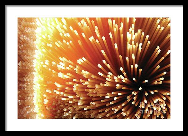 Pasta Illumination - Framed Print