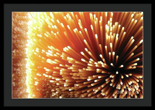Pasta Illumination - Framed Print