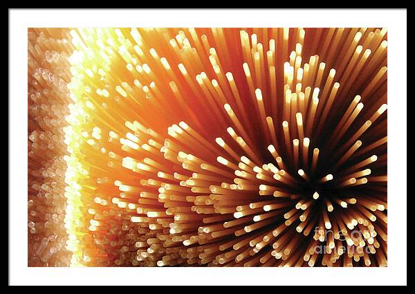 Pasta Illumination - Framed Print