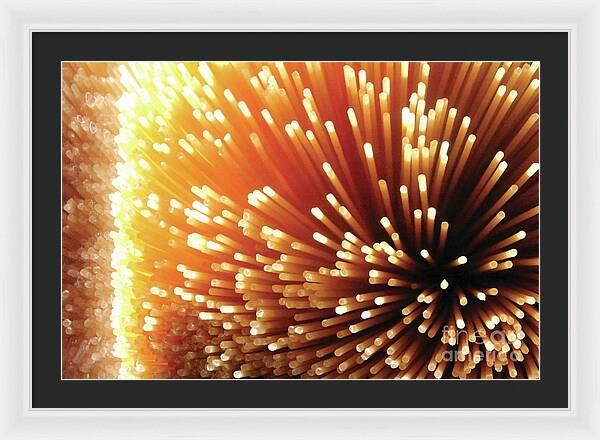 Pasta Illumination - Framed Print