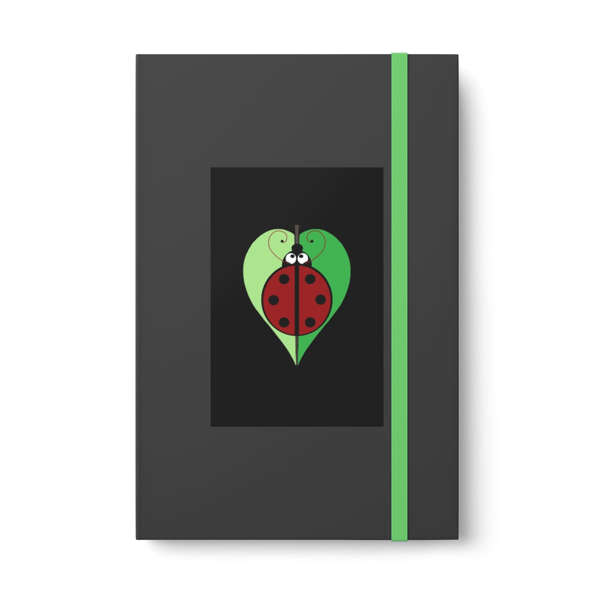Simple Ruled Notebook - Lady Bug Love