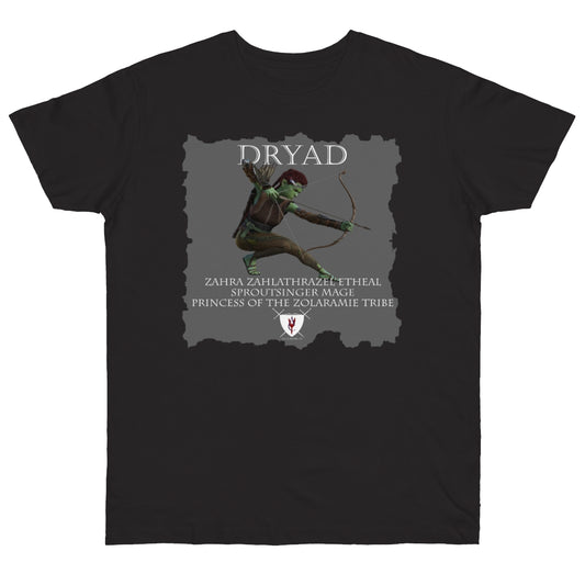Men's Jersey T-shirt - Dryad Zahra & Zahra Defending the 
Gate
