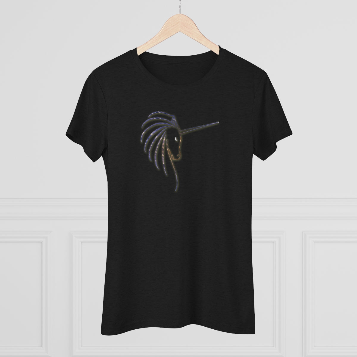 Women's Triblend Tee - Star Unicorn