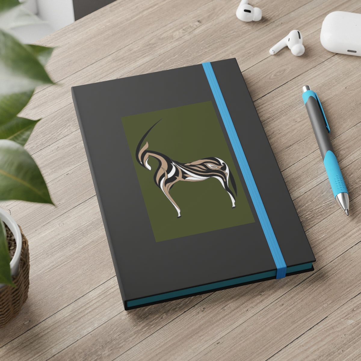 Simple Ruled Notebook - Oryx