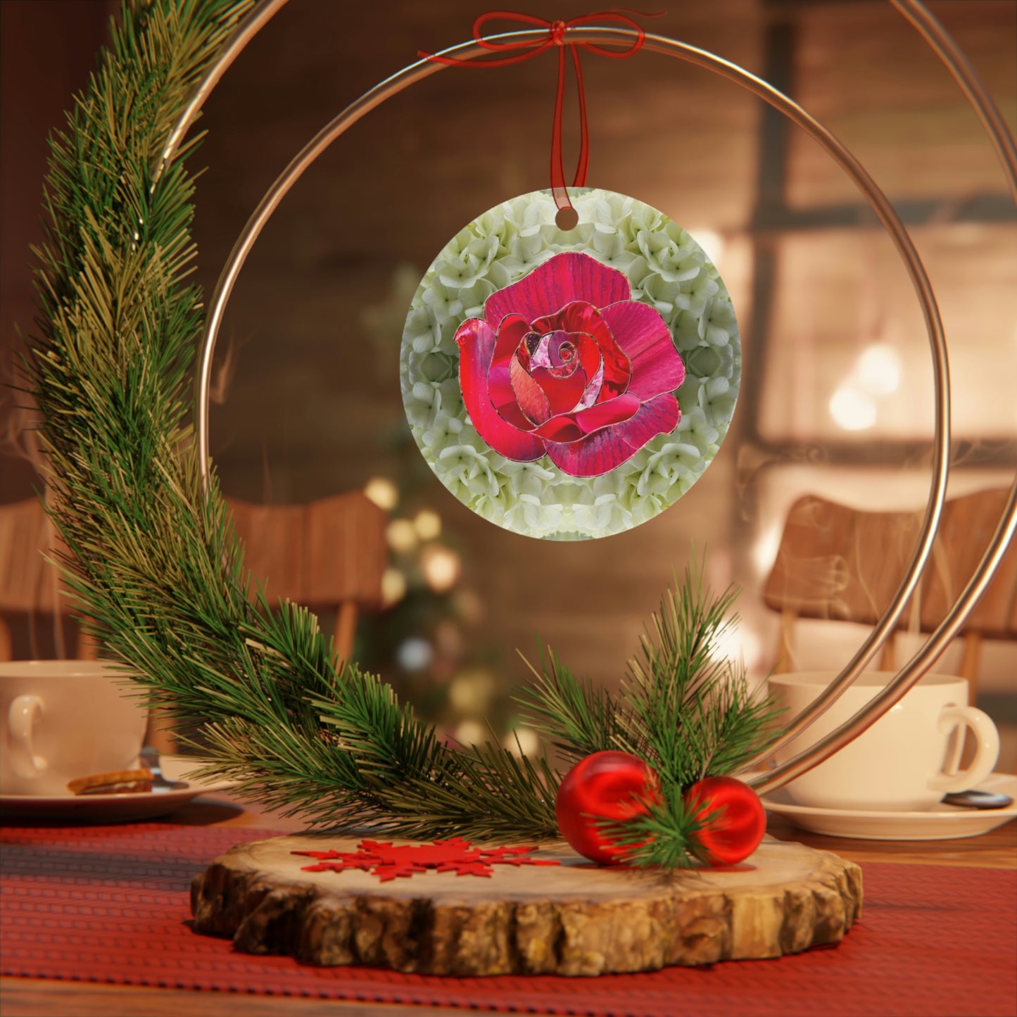 Metal Ornament - Rob's Rose Garden