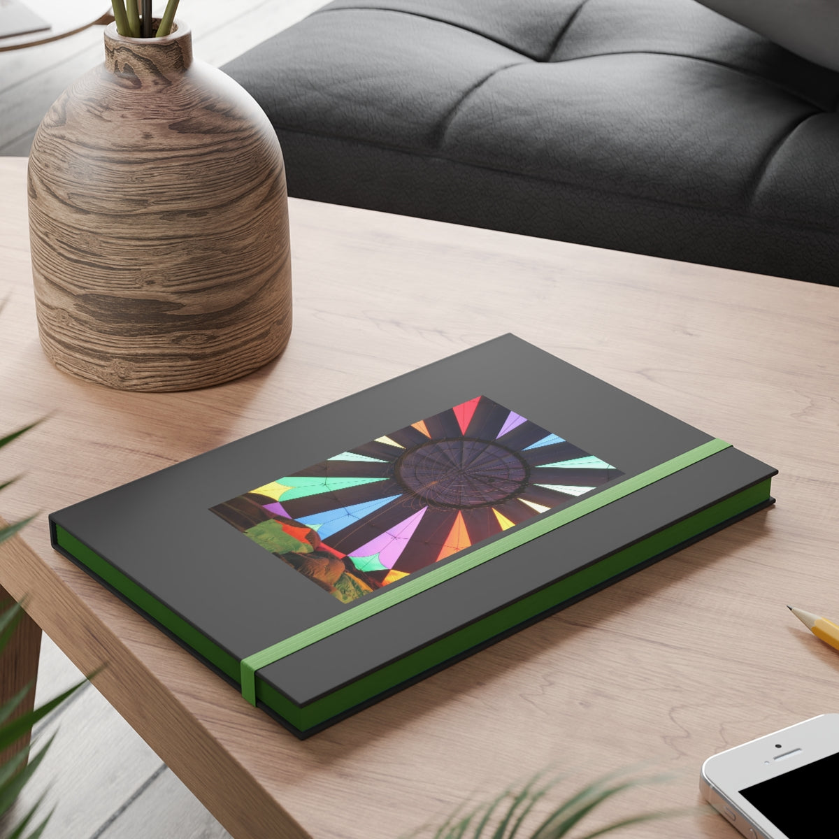 Simple Ruled Notebook - Black Hole
