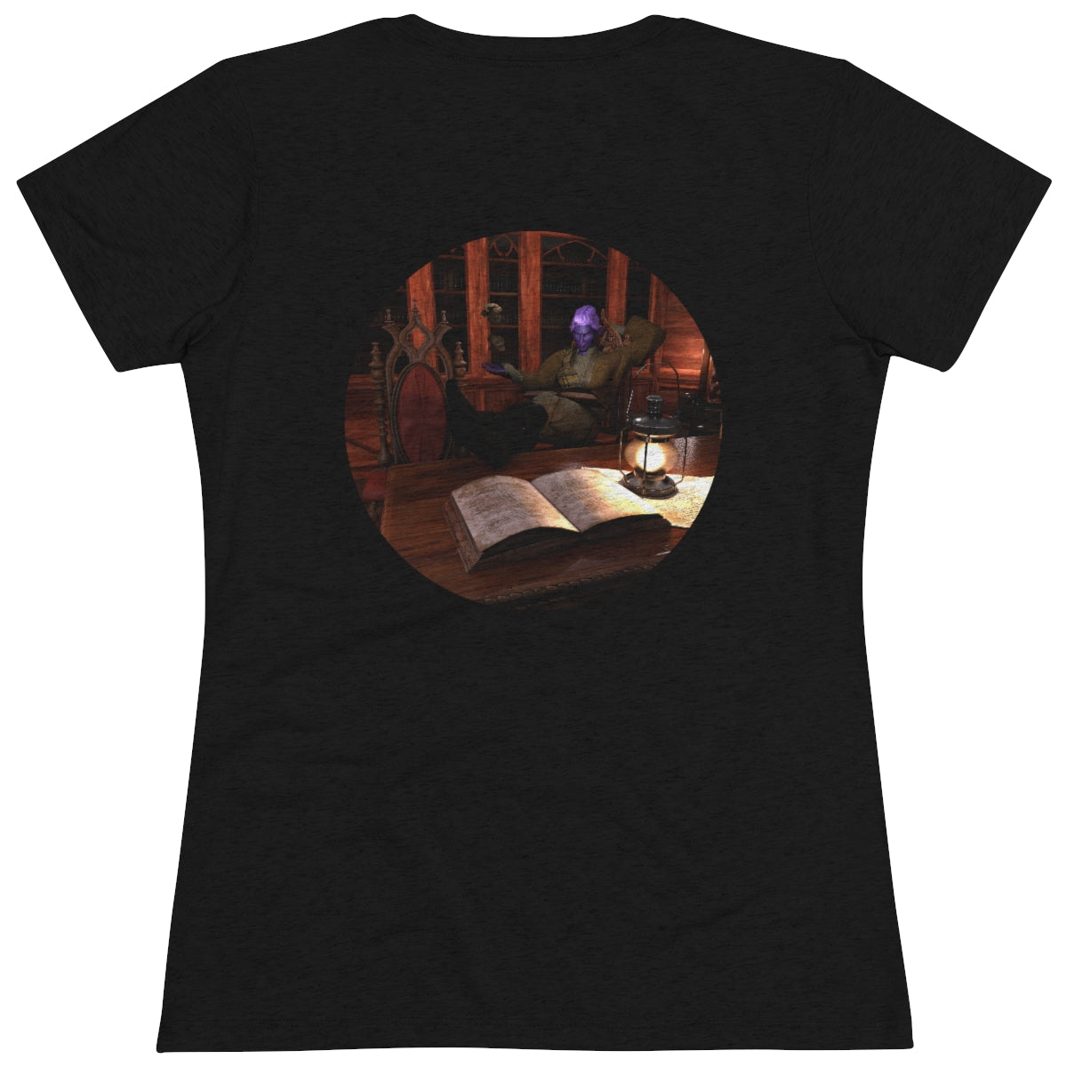 Women's Triblend Tee - Elf Vraelth & Vraelth's Study Break