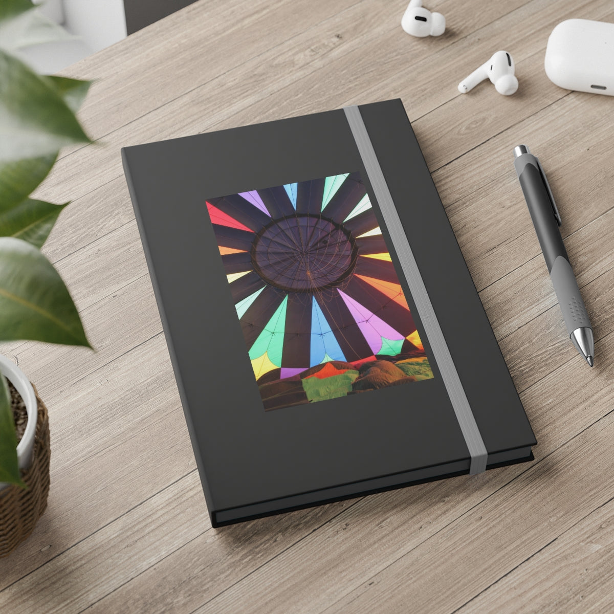 Simple Ruled Notebook - Black Hole