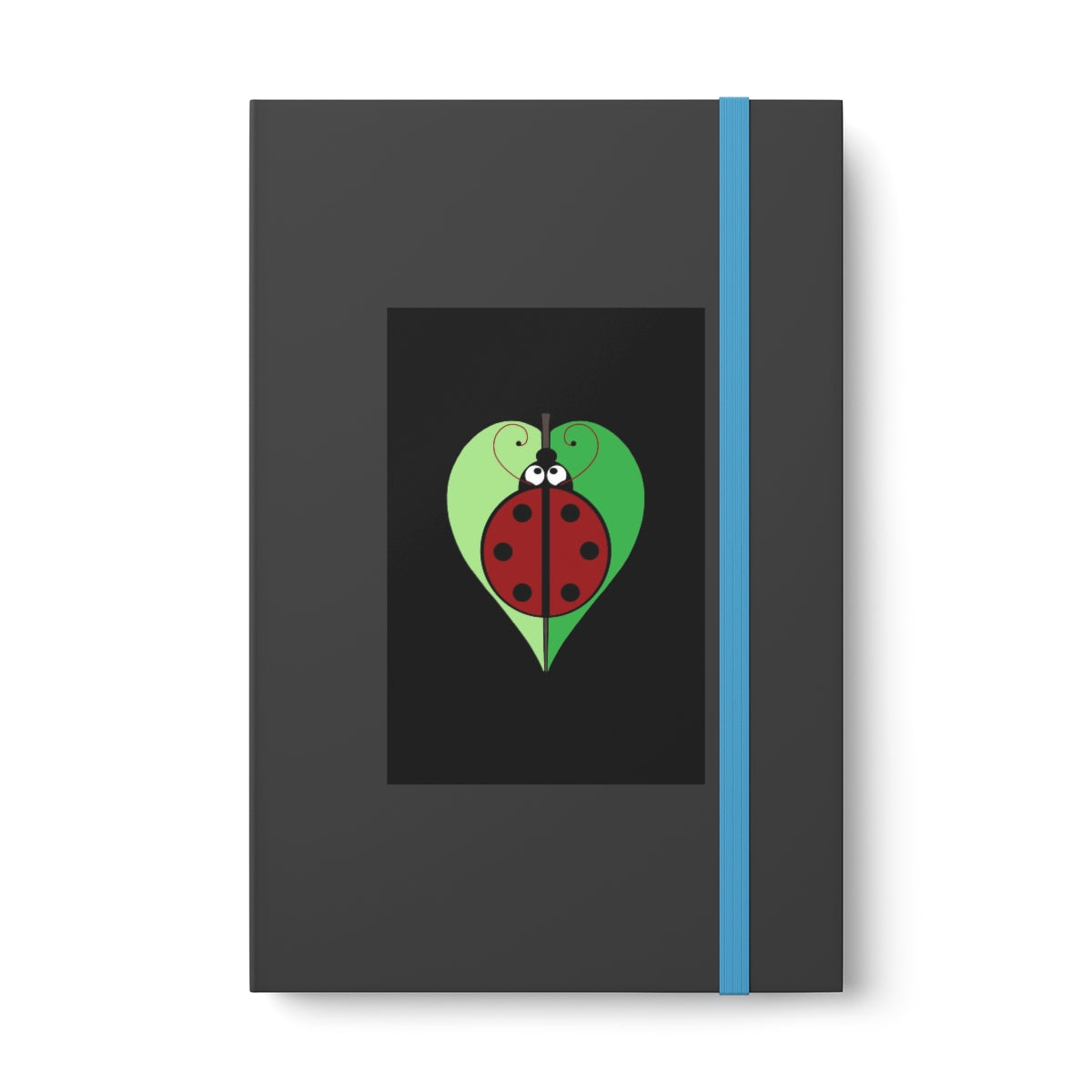 Simple Ruled Notebook - Lady Bug Love