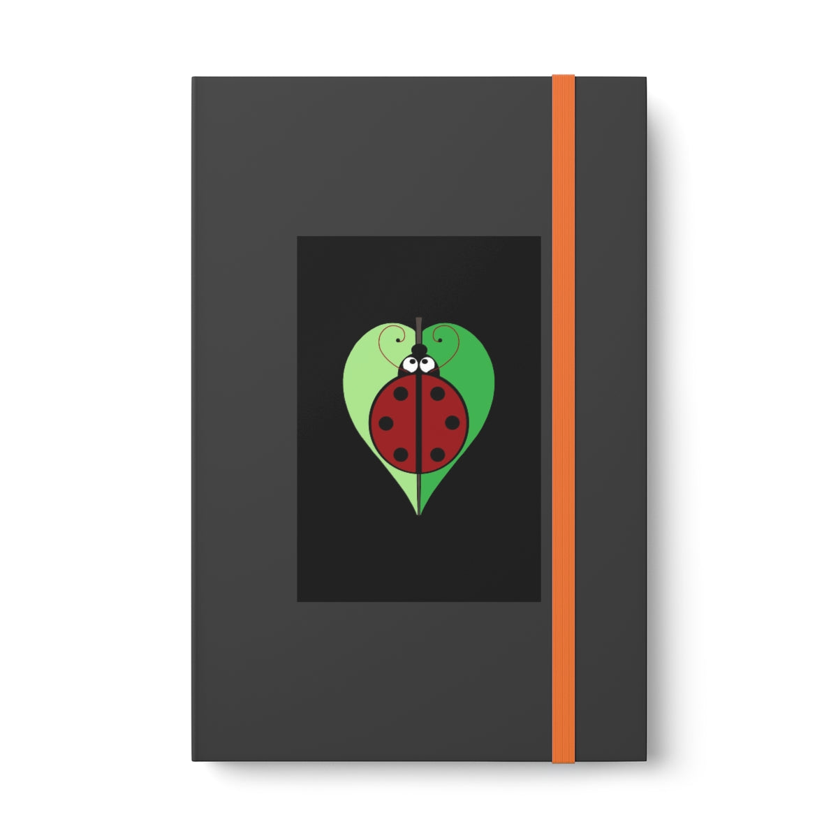 Simple Ruled Notebook - Lady Bug Love