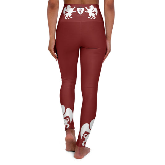 High Waisted Yoga Leggings - Hayoth Lion