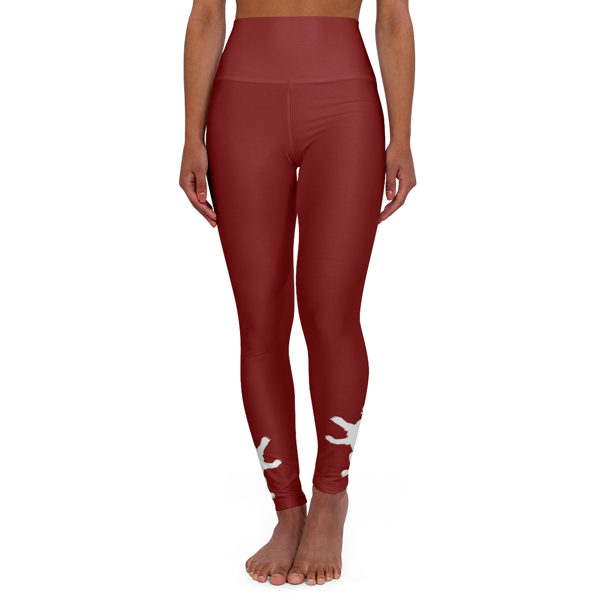 High Waisted Yoga Leggings - Hayoth Lion