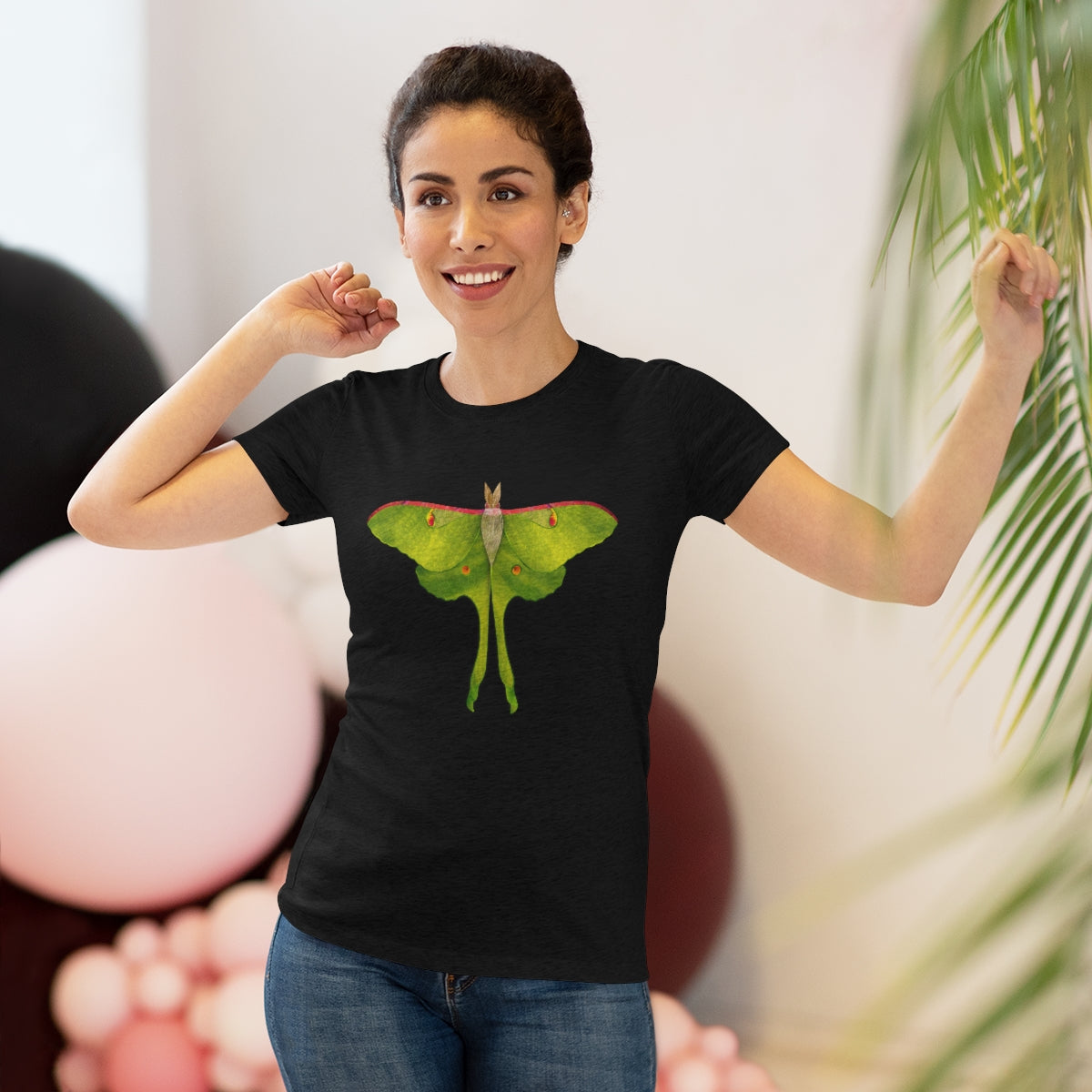 Women's Triblend Tee - Luna Leaves