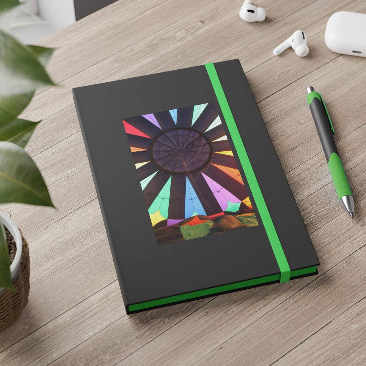 Simple Ruled Notebook - Black Hole