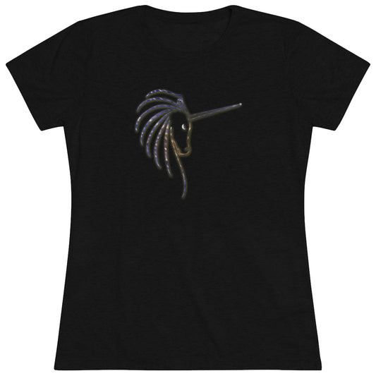 Women's Triblend Tee - Star Unicorn
