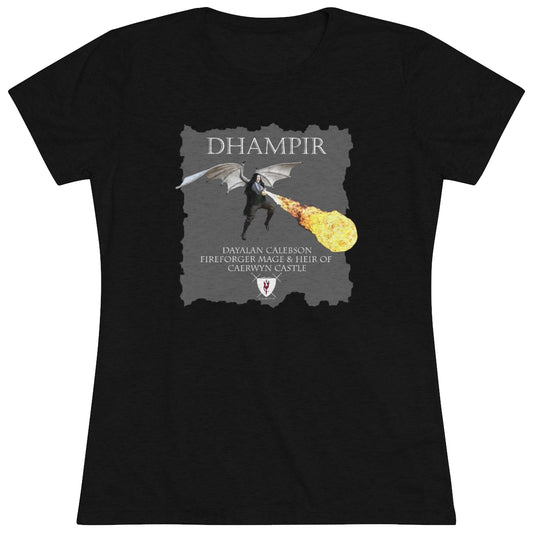 Women's Triblend Tee - Dhampir Dayalan & Defending the Cellar