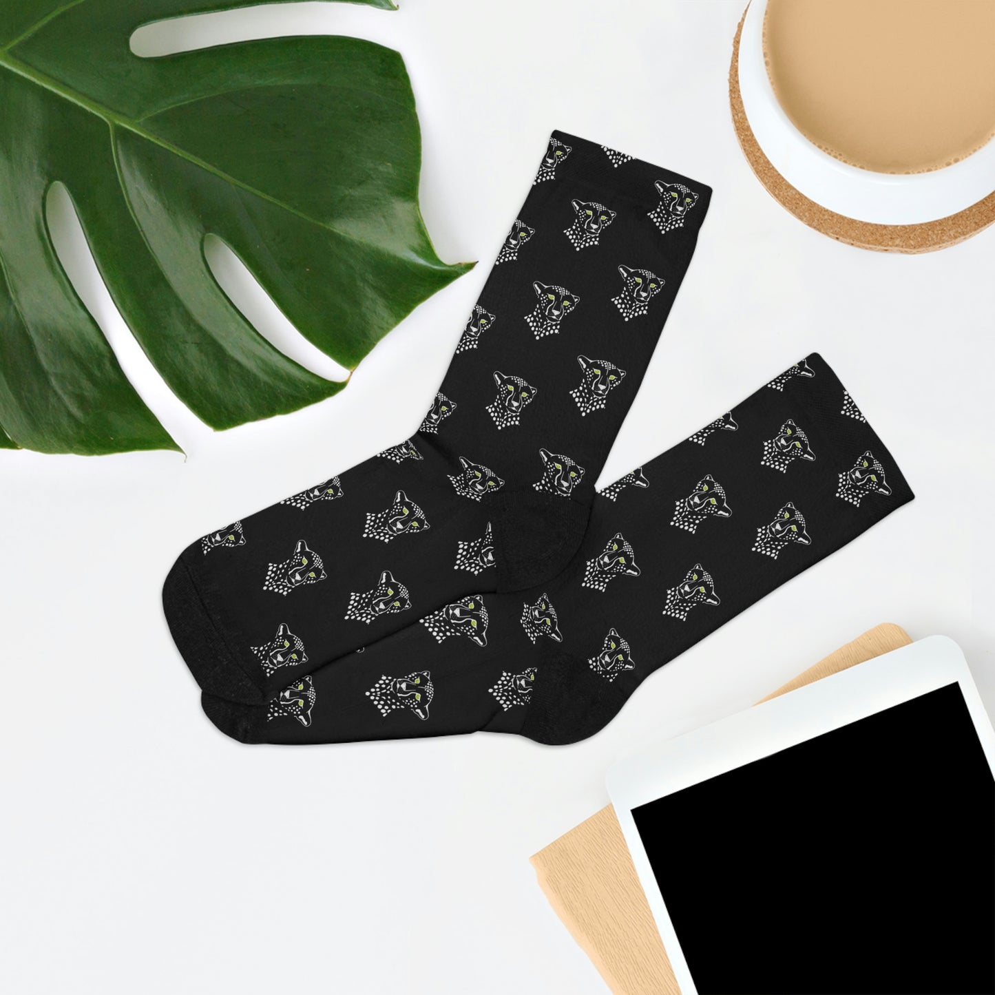 Smile Socks - Cheetah Inverted