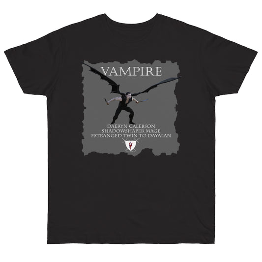 Men's Jersey T-shirt - Vampire Daeryn & Throne and Stone