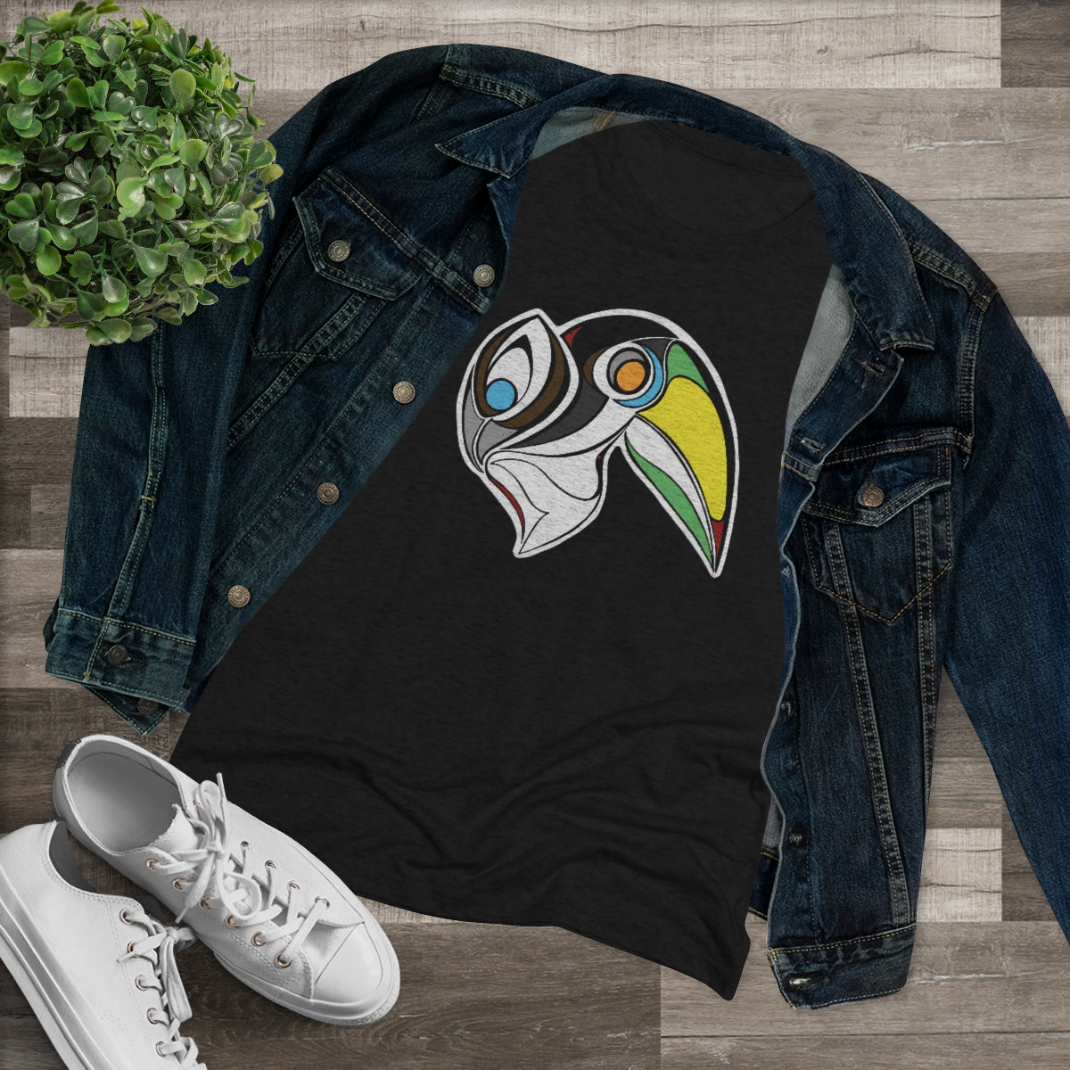 Women's Triblend Tee - Toucan and Company
