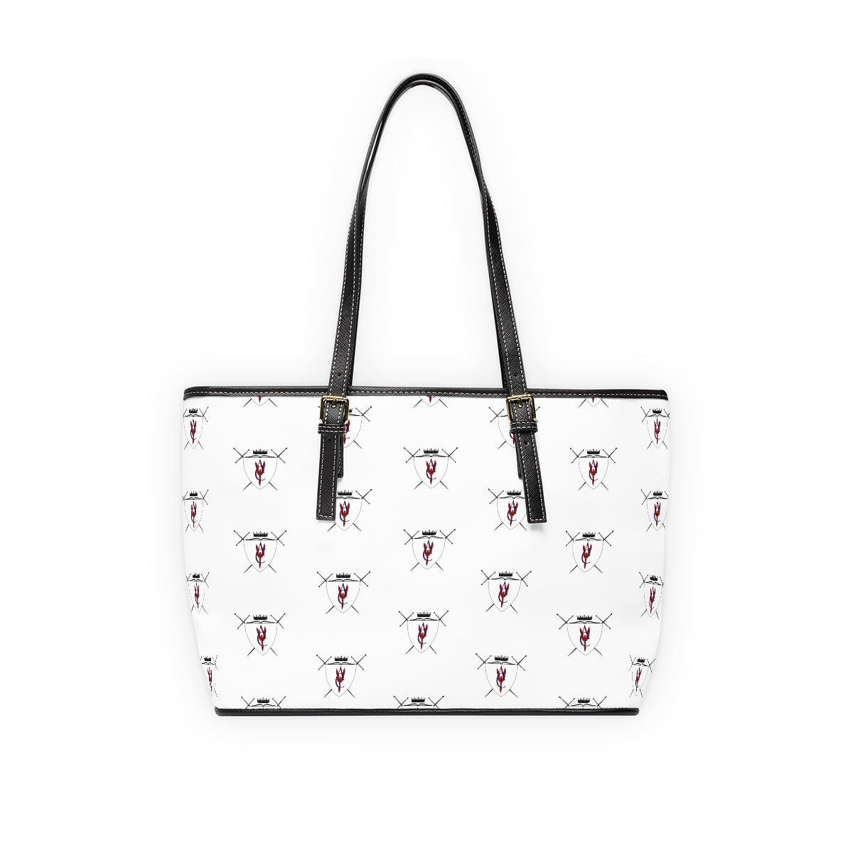 Alycia Christine Coat-of-Arms Large Shoulder Bag