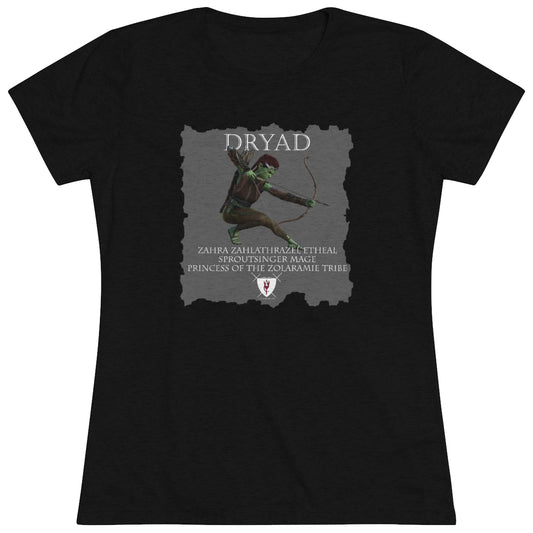 Women's Triblend Tee - Dryad Zahra & Zahra Defending the Gate