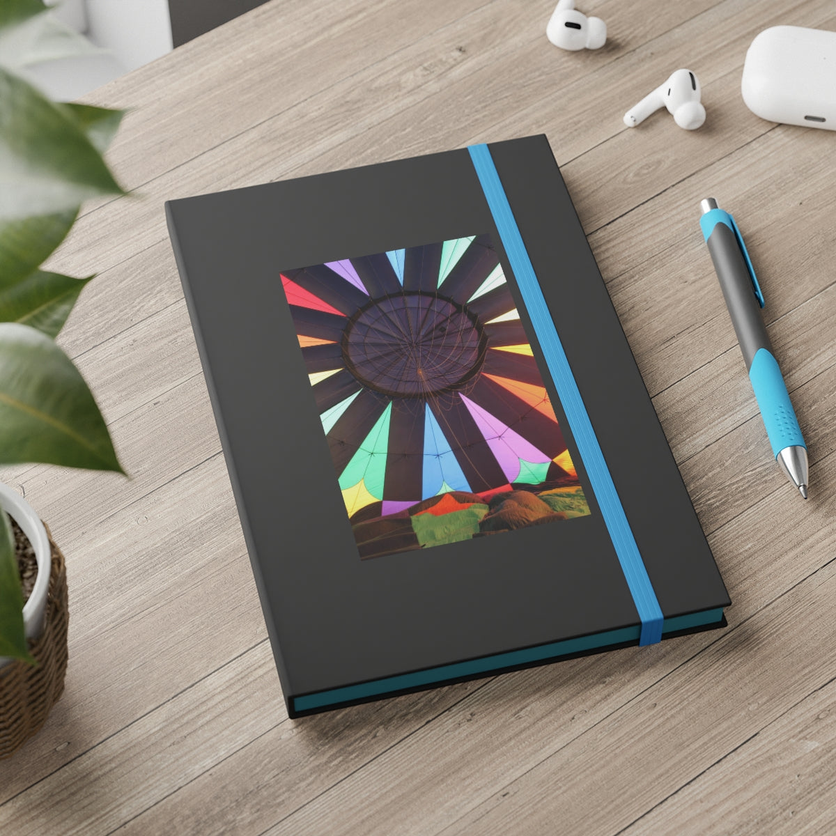 Simple Ruled Notebook - Black Hole