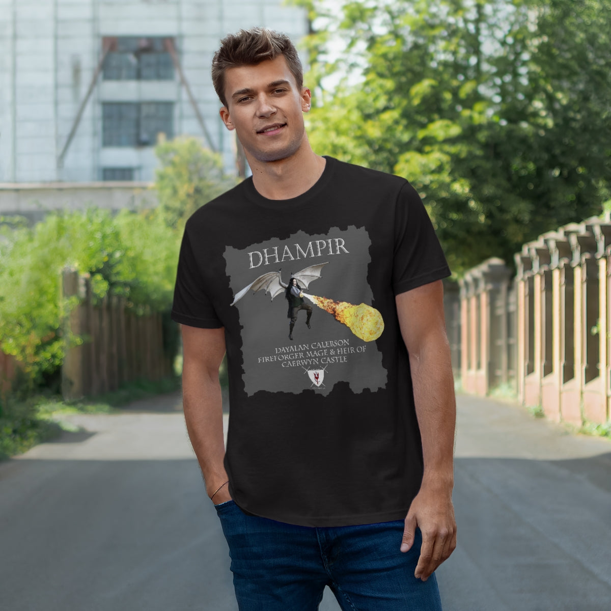 Women's Triblend Tee - Dhampir Dayalan & Defending the Cellar