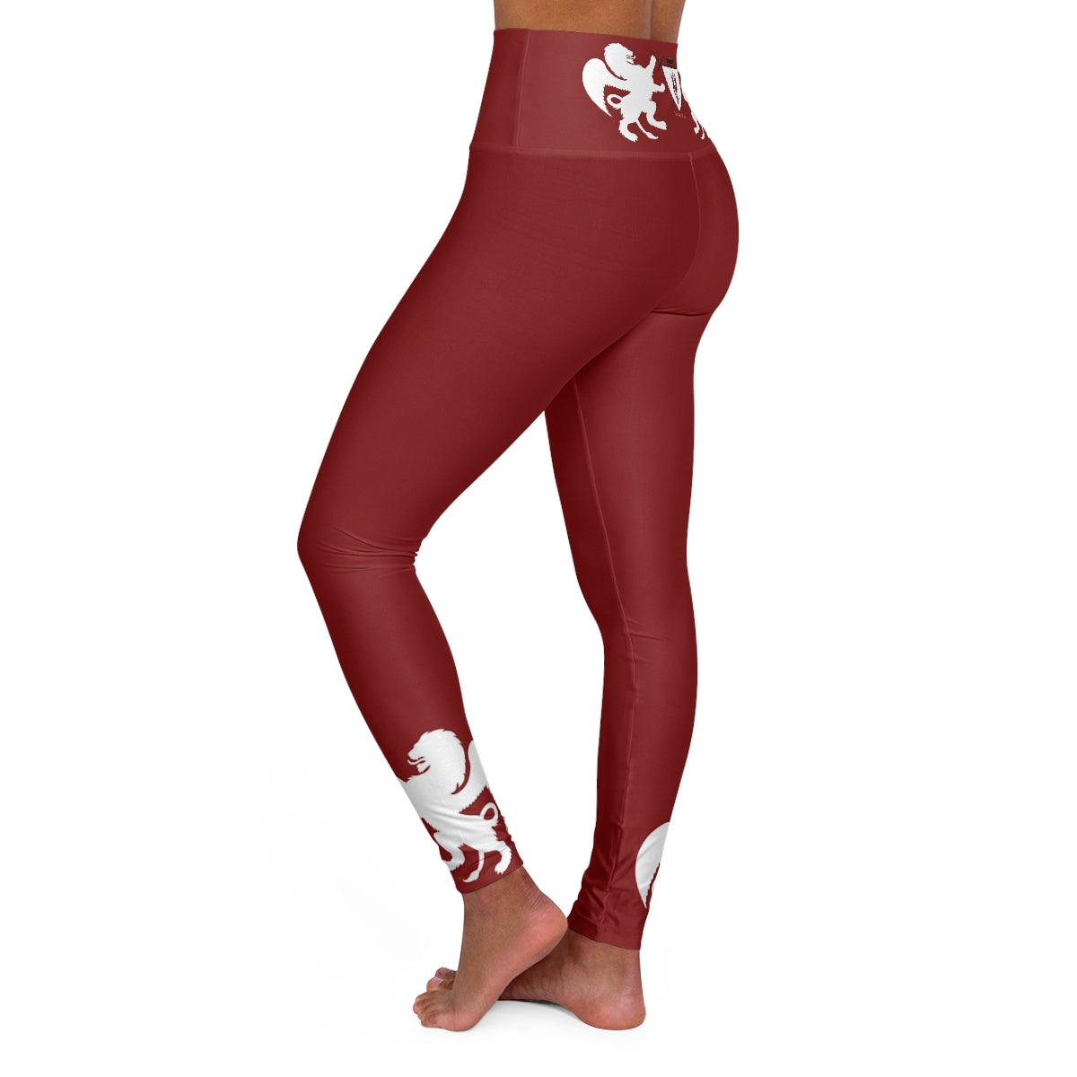 High Waisted Yoga Leggings - Hayoth Lion