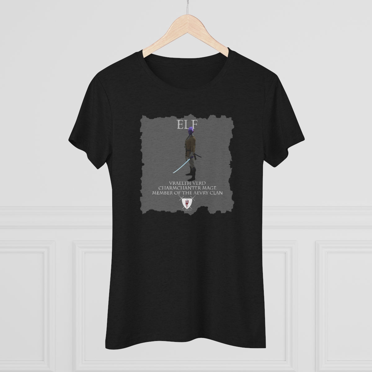 Women's Triblend Tee - Elf Vraelth & Vraelth's Study Break