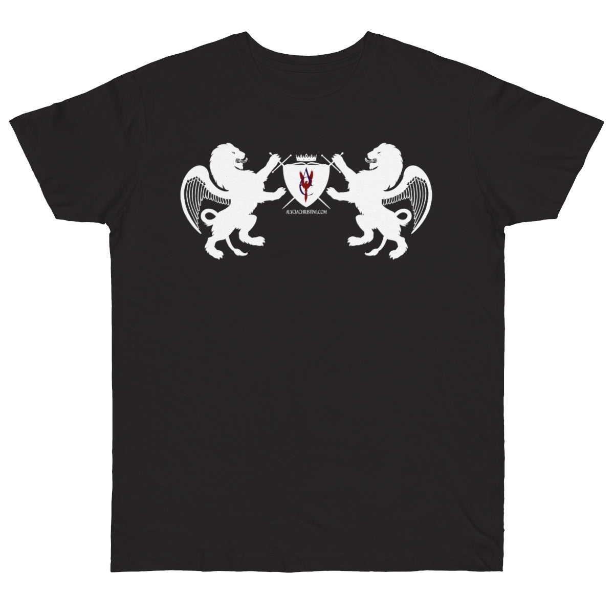 Men's Jersey T-shirt - Hayoth Lions and Alycia Christine Coat-of-Arms