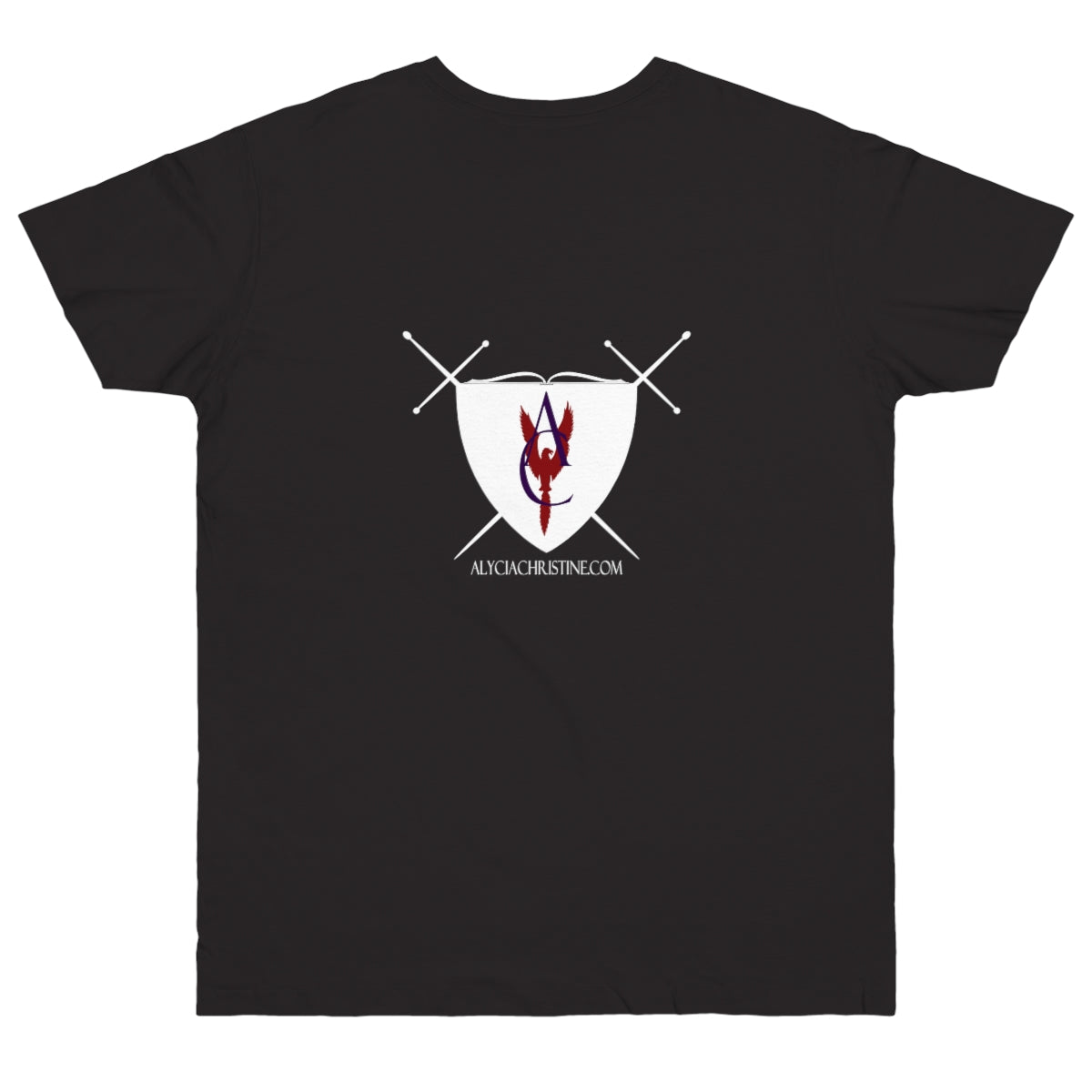 Men's Jersey T-shirt - Hayoth Lions and Alycia Christine Coat-of-Arms