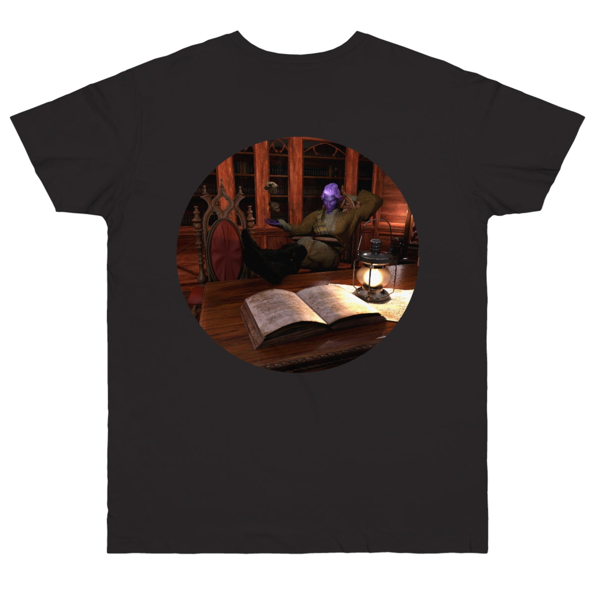 Men's Jersey T-shirt - Elf Vraelth & Vraelth Studying