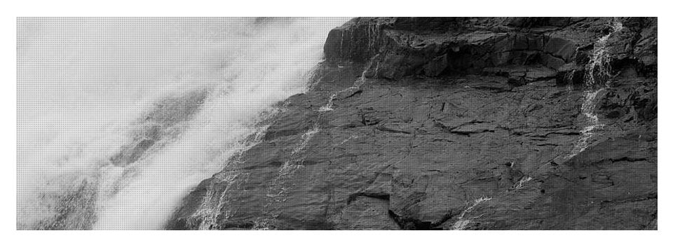 Rivulets in Gray - Yoga Mat