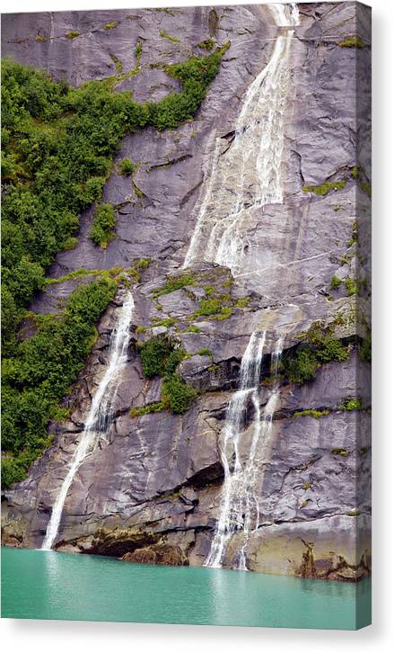 Split Sea Falls - Canvas Print