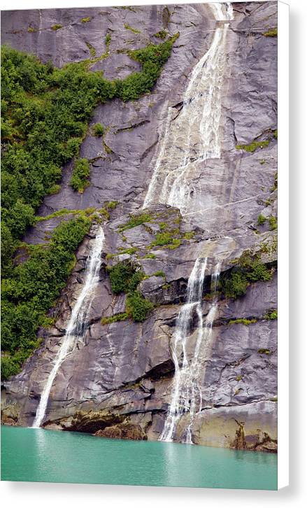 Split Sea Falls - Canvas Print