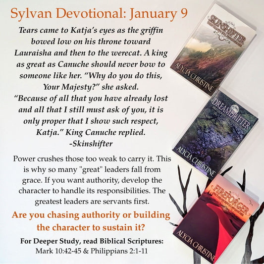 Skinshifter Daily Devotionals January 9-17