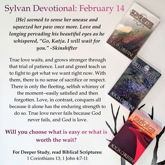 Skinshifter Daily Devotionals February 14-February 20