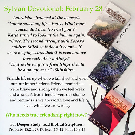 Skinshifter Daily Devotionals February 28-March 6