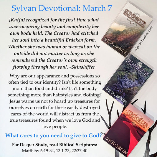 Skinshifter Daily Devotionals March 7-March 13