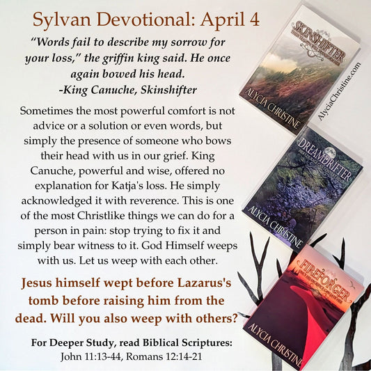 Skinshifter Daily Devotionals April 4-April 10