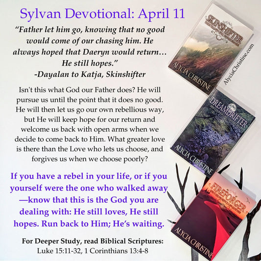 Skinshifter Daily Devotionals April 11-April 17