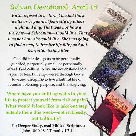 Skinshifter Daily Devotionals April 18-April 24