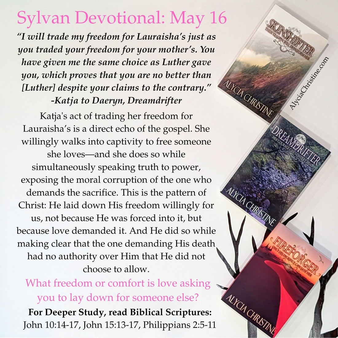 Dreamdrifter Daily Devotionals May 16-22
