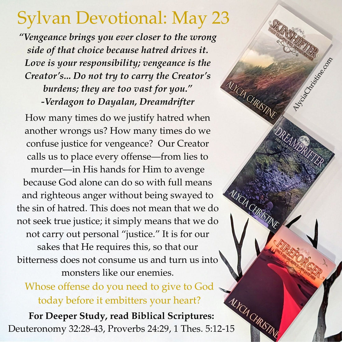 Dreamdrifter Daily Devotionals May 23-29