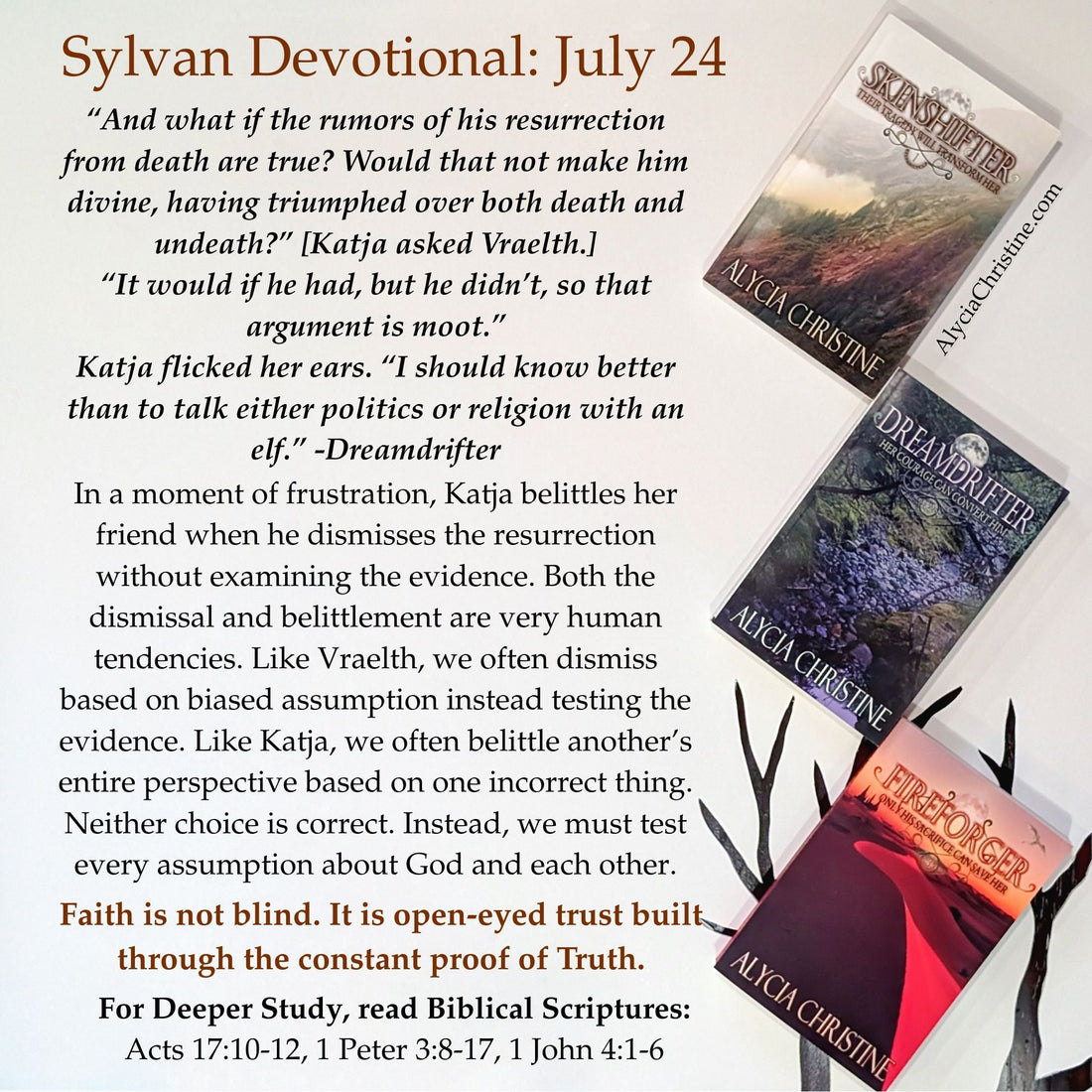 Dreamdrifter Daily Devotionals July 1-24
