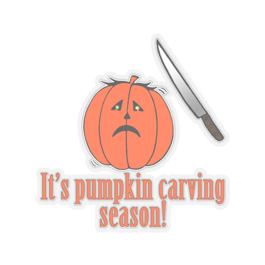 Kiss-Cut Sticker - Pumpkin Carving Season