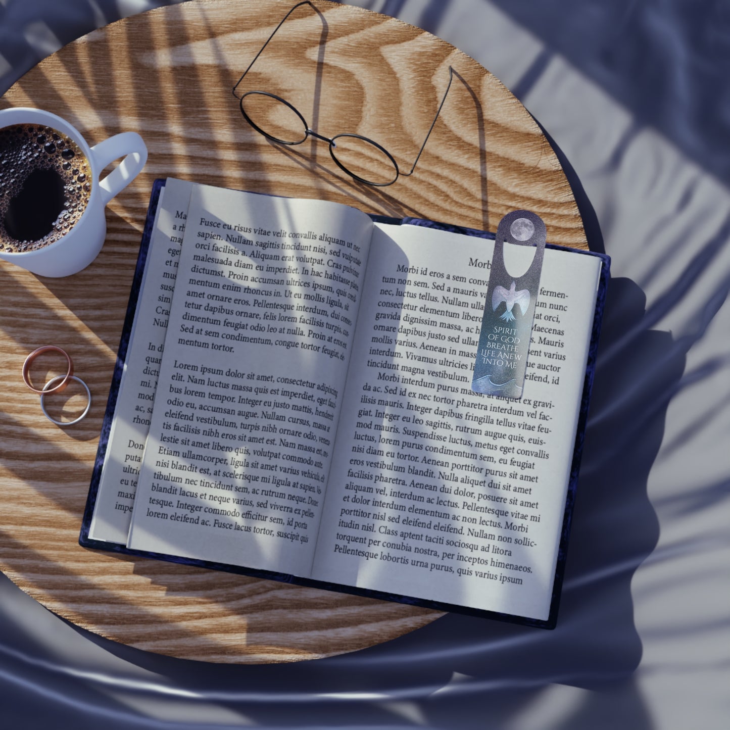 Bookmark - Aurora Dove Over The Waters