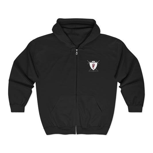 Full Zip Hoodie Sweatshirt - Lion Love