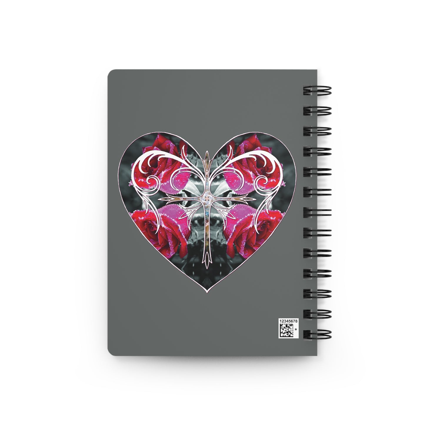 Spiral Bound Notebook - Growth in Christ Heart