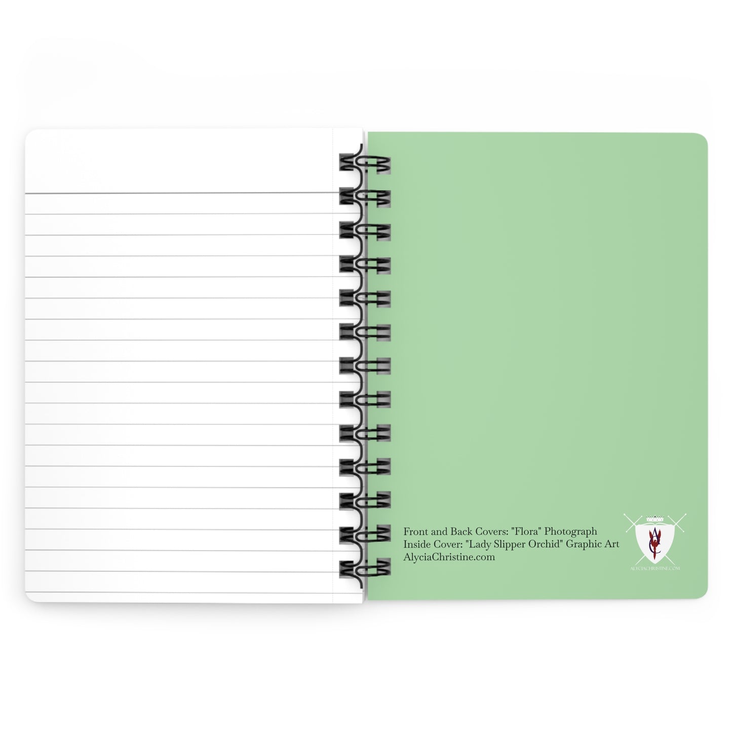 Spiral Bound Notebook - Flora